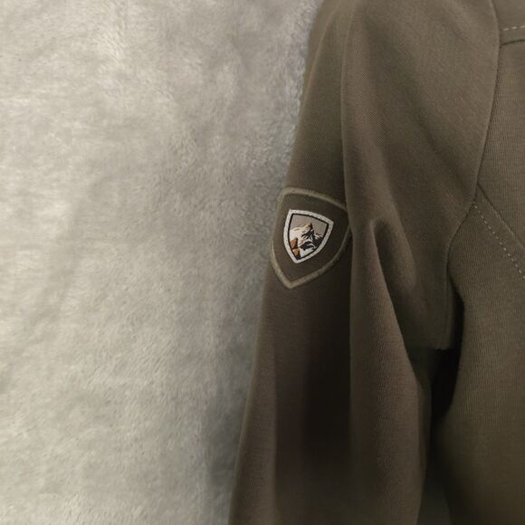 Kuhl Krush Jacket Womens Small Green Snap Front Outdoor Fall Moto Style - Picture 6 of 13